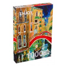 Пъзел Enjoy от 1000 части - Венецианско съвършенство -1